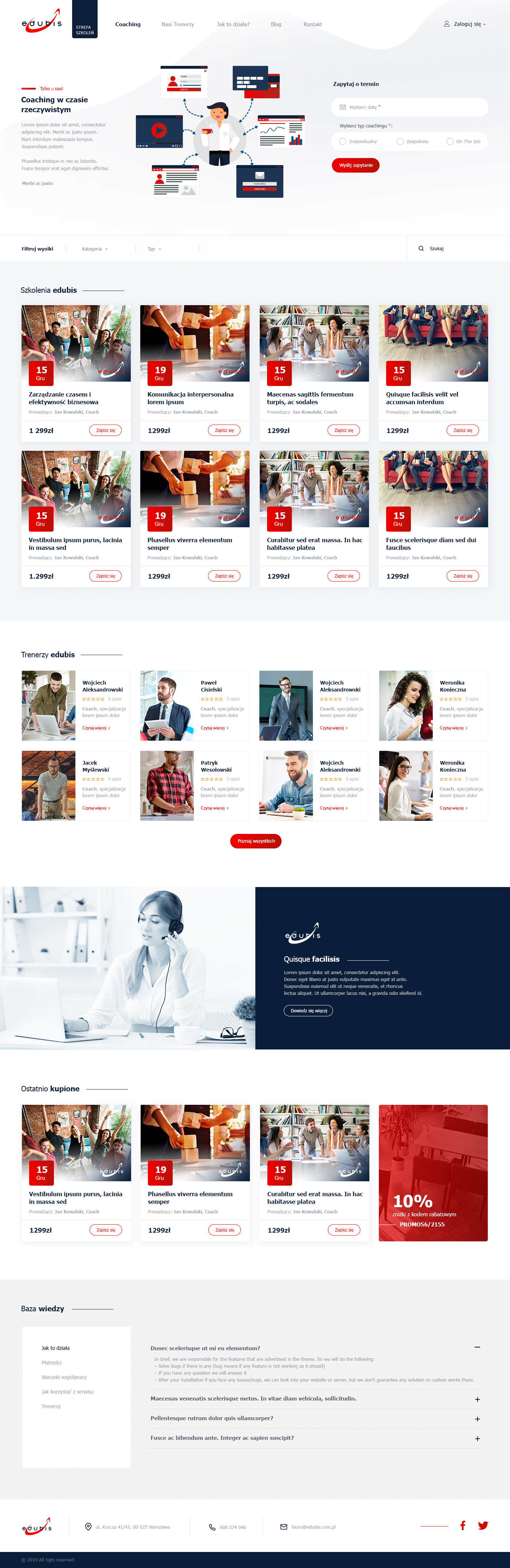 platforma, e-learning, kursy, coaching